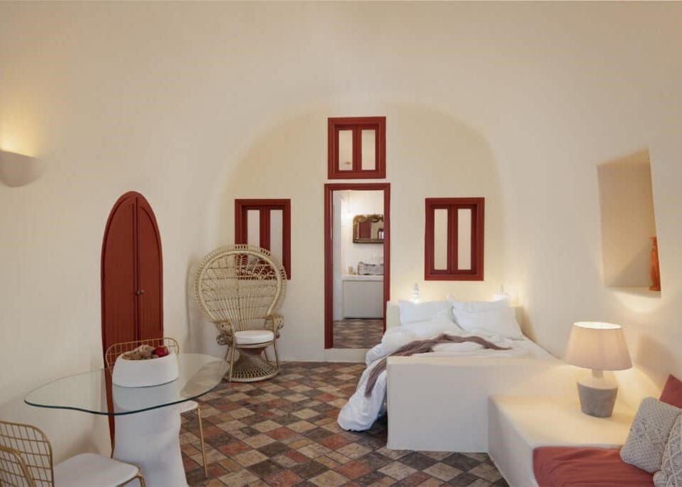 Junior Suite — Architect Cave Houses in Oia