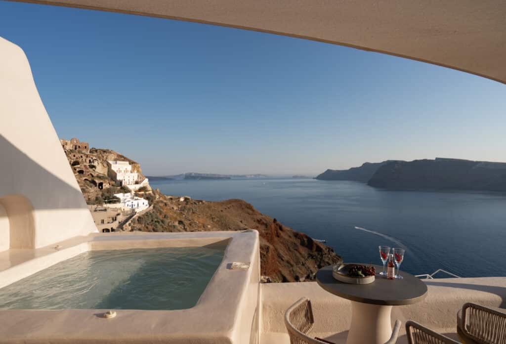 Junior Suite — Architect Cave Houses in Oia