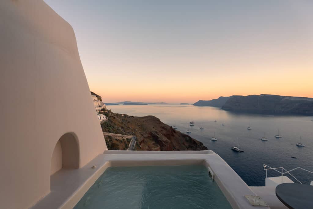 Junior Suite — Architect Cave Houses in Oia