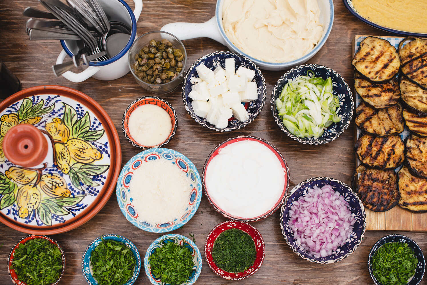 Greek cooking class at Madame Sousou, Santorini