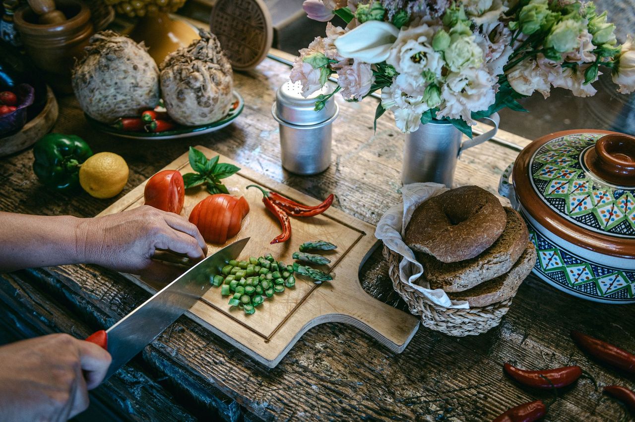 Greek cooking class at Madame Sousou, Santorini