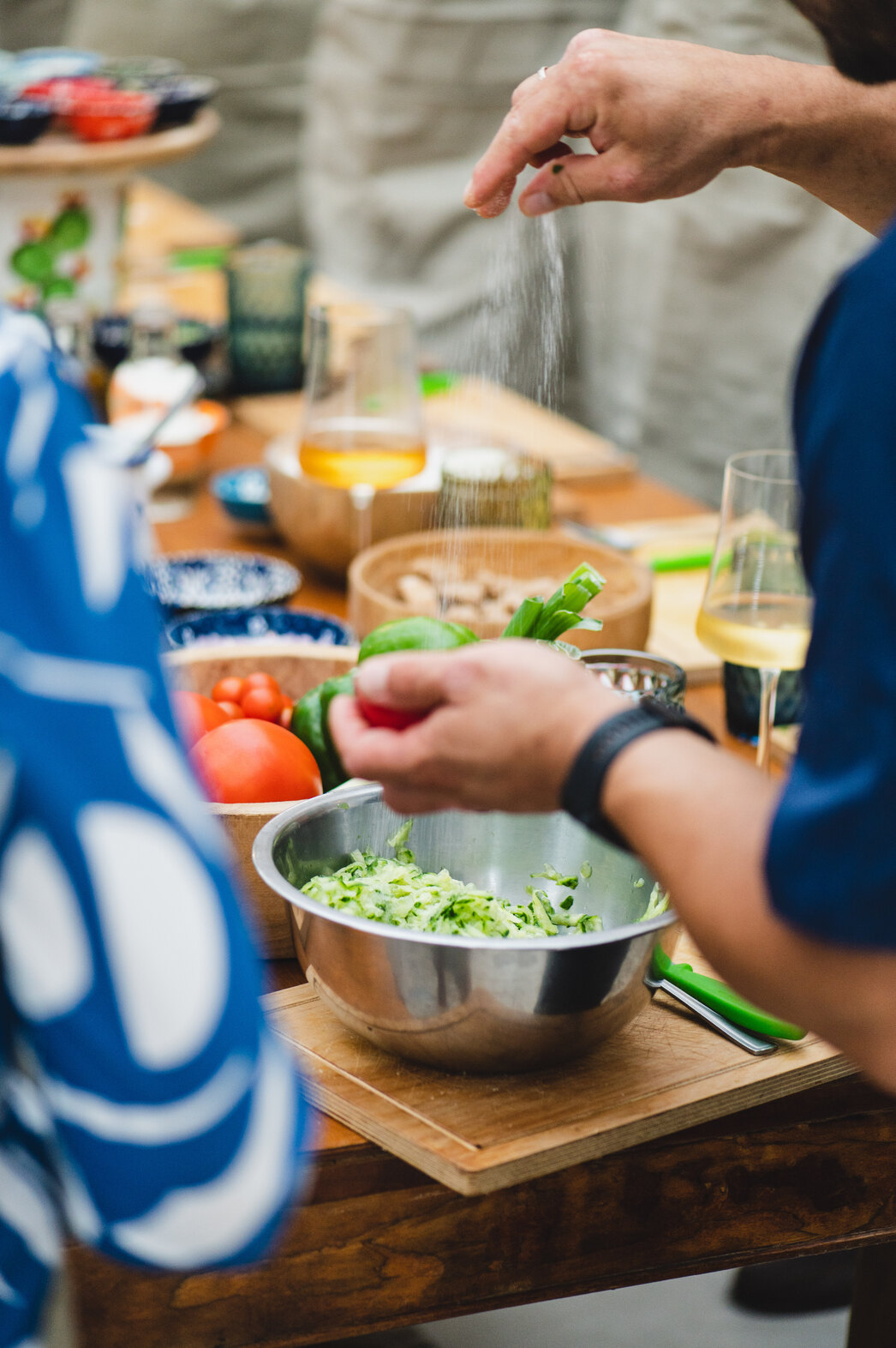Greek cooking class at Madame Sousou, Santorini