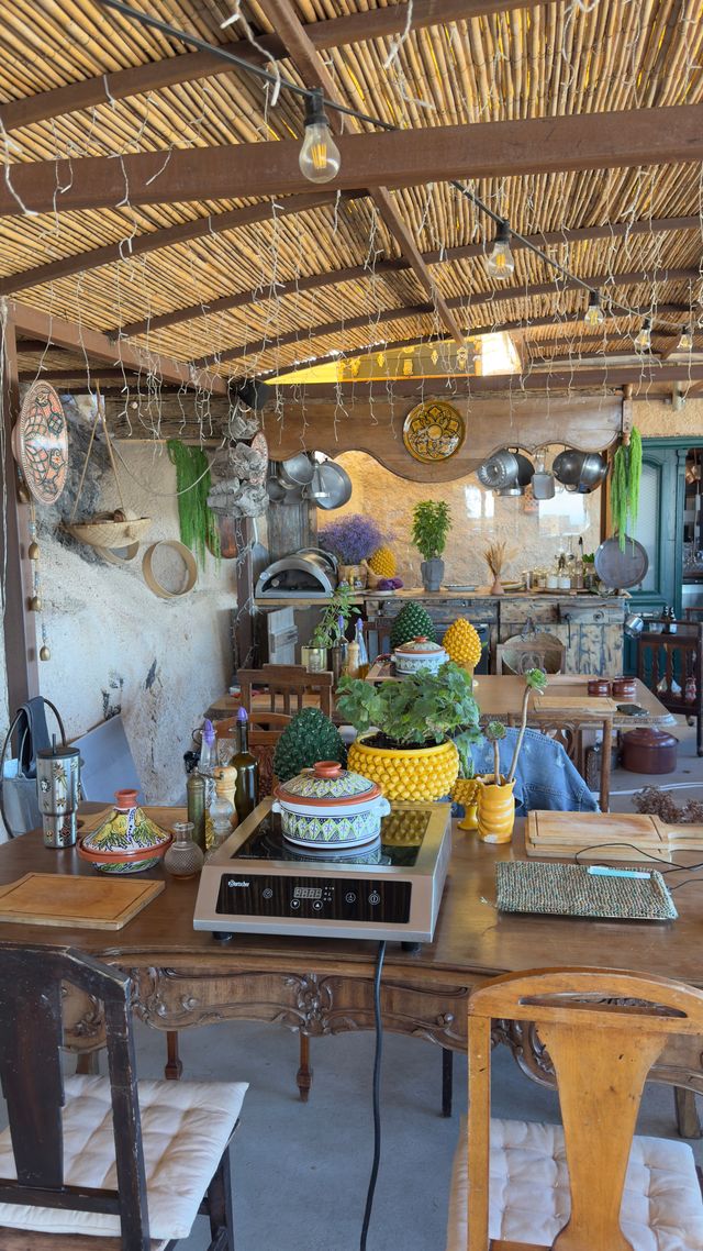 Greek cooking class at Madame Sousou, Santorini