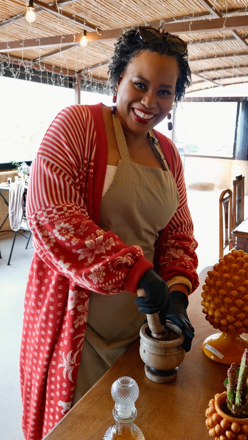 Greek cooking class at Madame Sousou, Santorini