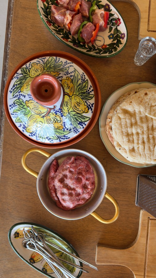 Greek cooking class at Madame Sousou, Santorini
