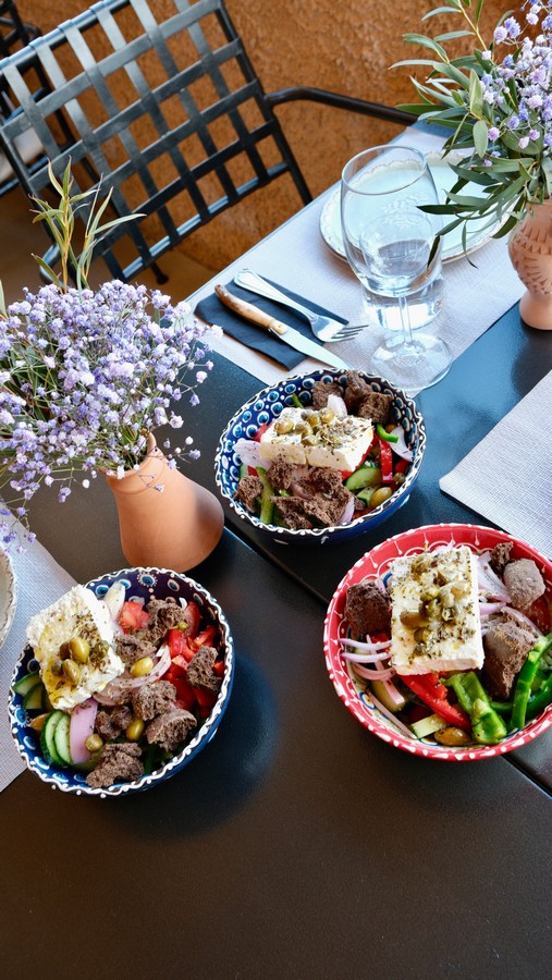 Greek cooking class at Madame Sousou, Santorini