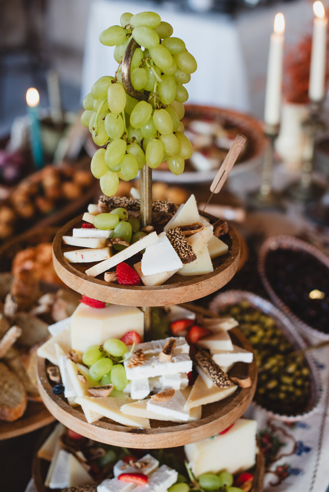 Plated Greek cuisine