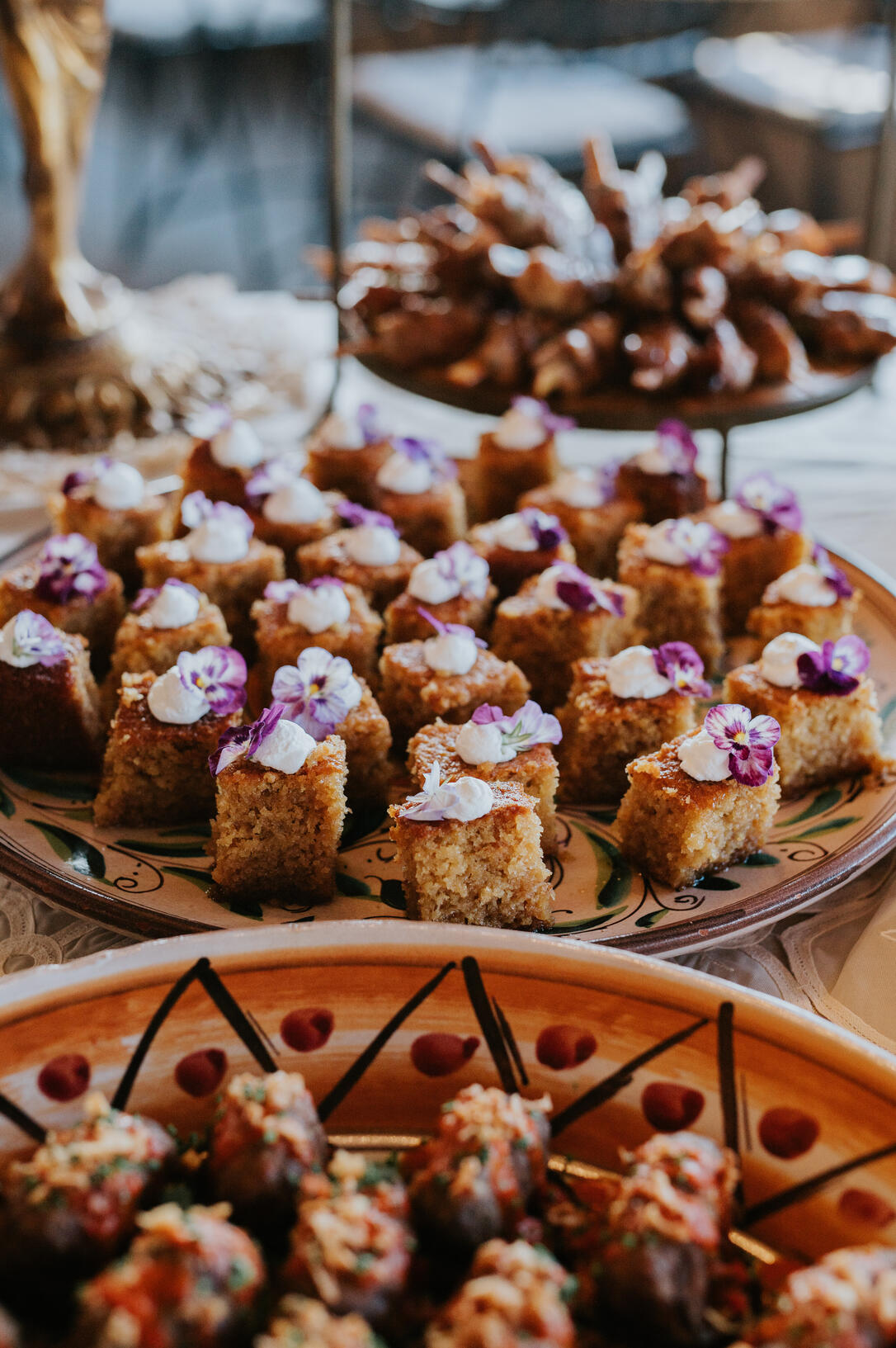 Small plates and wine