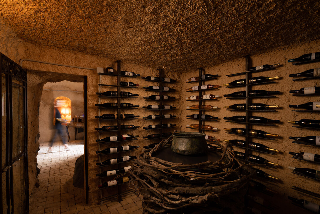 Wine bar interior