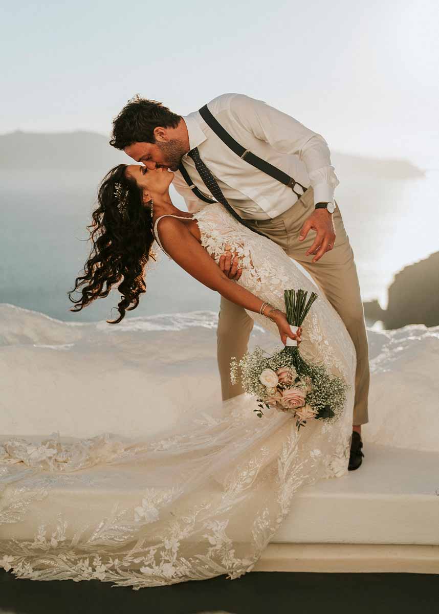 Wedding planning by The Diamond Rock in Santorini
