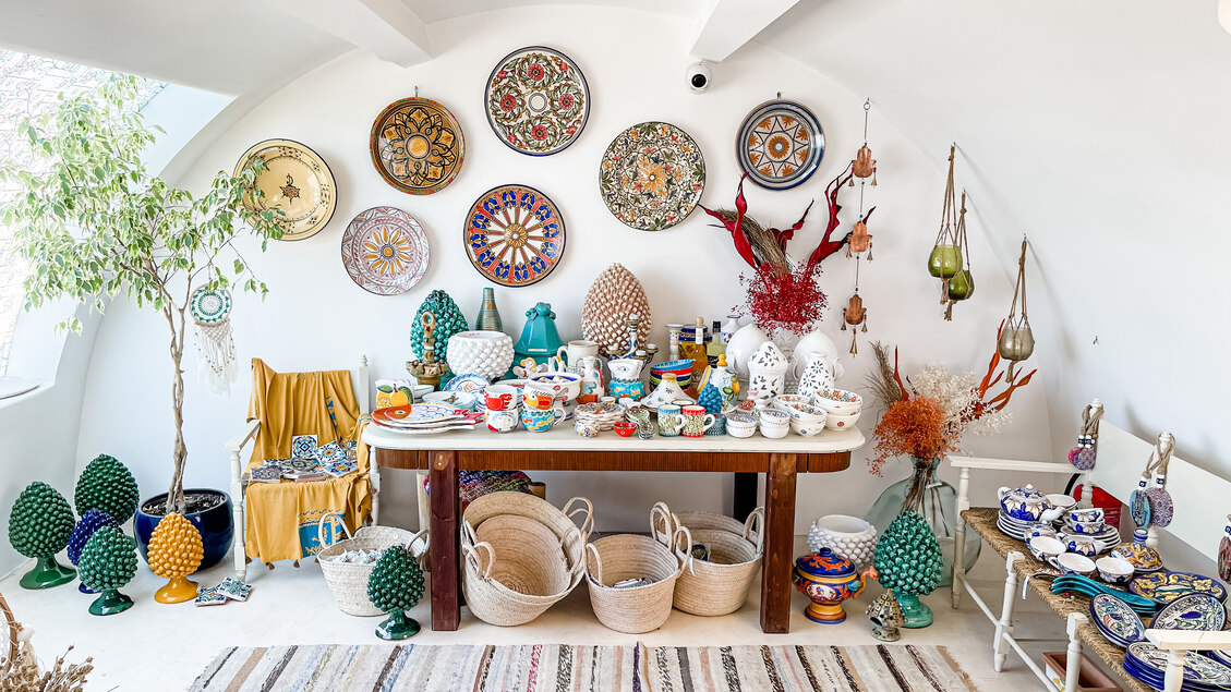 Shop interior